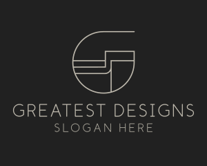 Modern Interior Letter G logo design