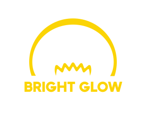 Yellow Light Bulb logo