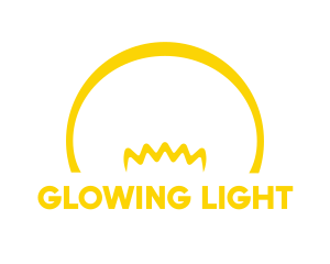 Yellow Light Bulb logo design