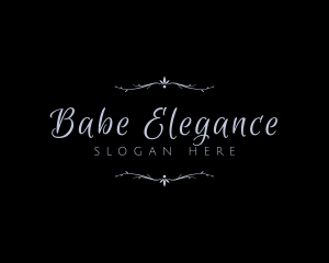 Elegant Event Business logo design