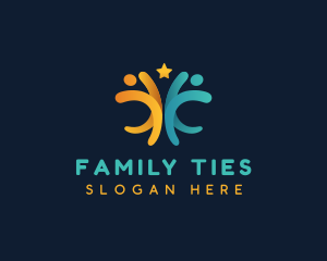 People Charity Community logo design