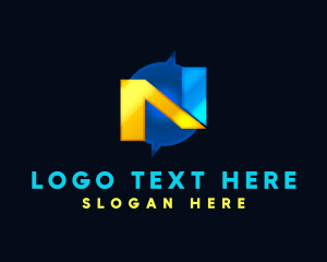 Generic Company Letter N logo design