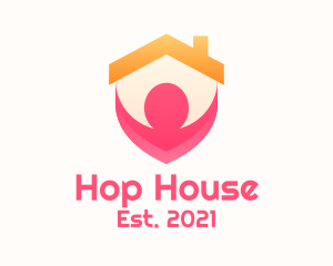 Charity House Community logo design