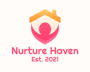 Charity House Community logo design