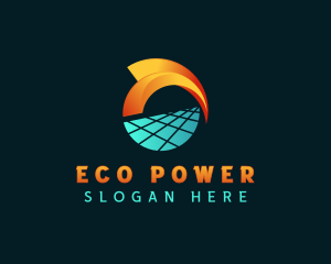 Solar Energy Power logo design