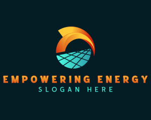 Solar Energy Power logo design