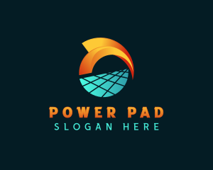 Solar Energy Power logo design