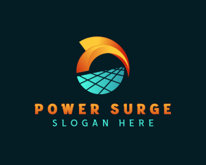 Solar Energy Power logo design