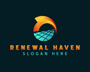 Solar Energy Power logo design