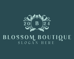 Feminine Floral Boutique logo design