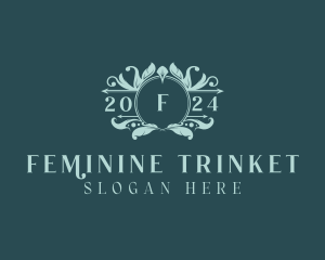 Feminine Floral Boutique logo design