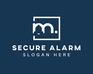 Negative Space Bell Alarm logo