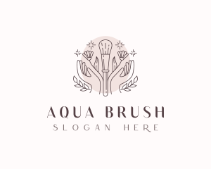 Beauty Styling Brush logo design