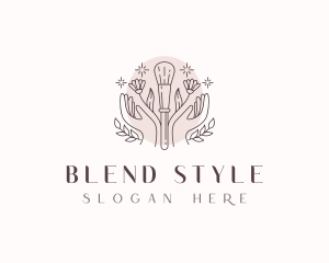 Beauty Styling Brush logo design