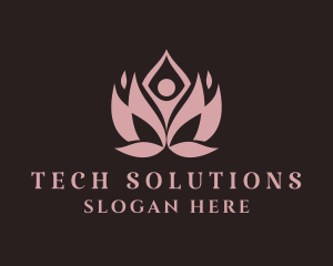 Wellness Yoga Meditation  Logo