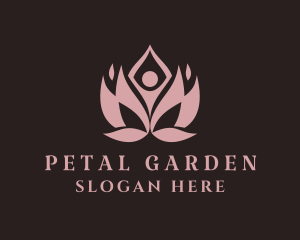 Wellness Yoga Meditation  logo design