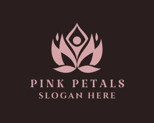 Wellness Yoga Meditation  logo design