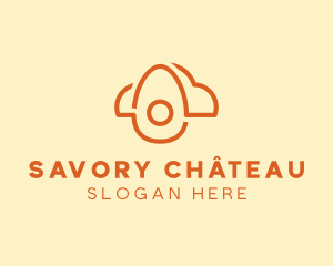 Egg Cloud Restaurant logo design