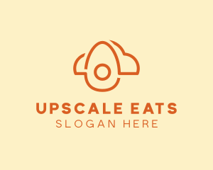 Egg Cloud Restaurant logo design