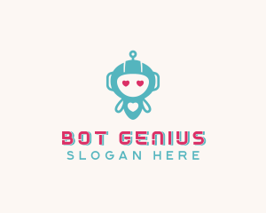 Tech Robot App logo design