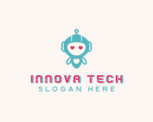 Tech Robot App logo design