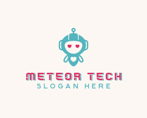 Tech Robot App logo design