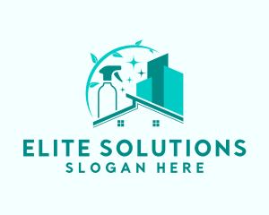 Sanitary Cleaning Service logo design