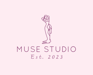 Fashion Model Muse logo design