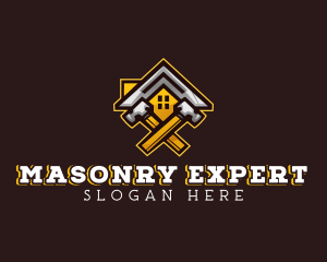 Hammer Roof Maintenance logo design