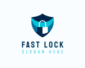 Cybersecurity Shield App logo design