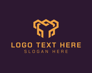 Interlocked Chain Letter Y logo