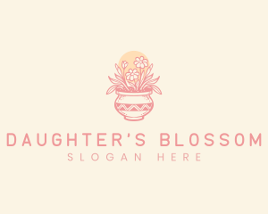 Flower Pots Boutique logo design