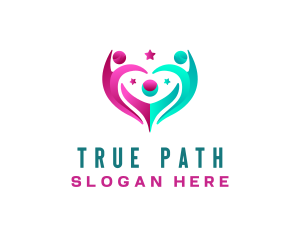 Heart People Community logo design