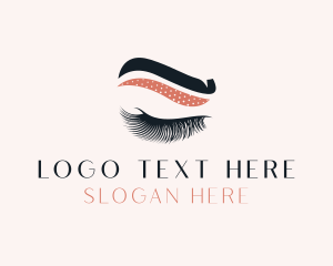 Eyelash Eyebrow Beauty logo