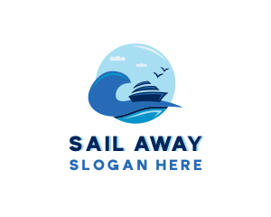 Ship Boat Seafaring logo design