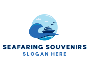 Ship Boat Seafaring logo design