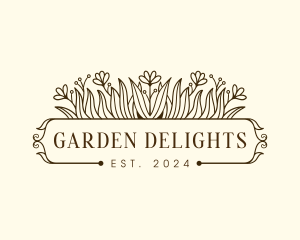 Garden Floral Landscaping logo design