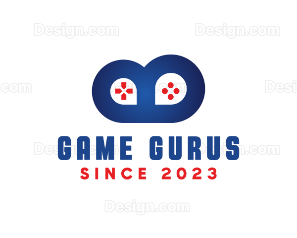 Gamepad Gaming Letter B Logo