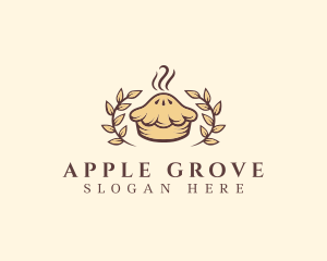 Apple Pie Leaf Baking logo design