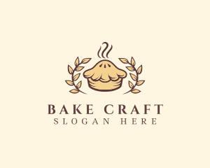 Apple Pie Leaf Baking logo design