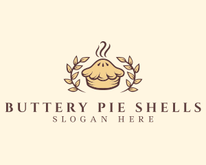 Apple Pie Leaf Baking logo design