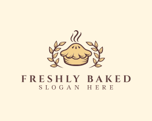 Apple Pie Leaf Baking logo design