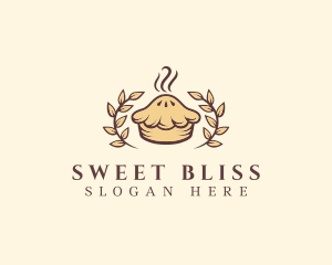 Apple Pie Leaf Baking logo design