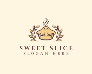 Apple Pie Leaf Baking logo design