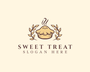 Apple Pie Leaf Baking logo design