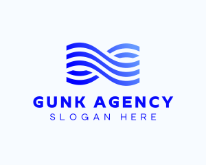 Aquatic Waves Agency logo design