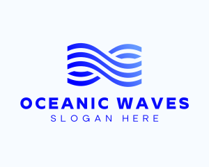 Aquatic Waves Agency logo design