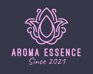 Floral Spa Essence  logo design