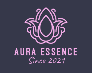 Floral Spa Essence  logo design