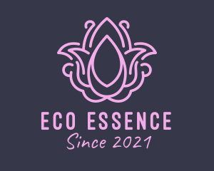 Floral Spa Essence  logo design